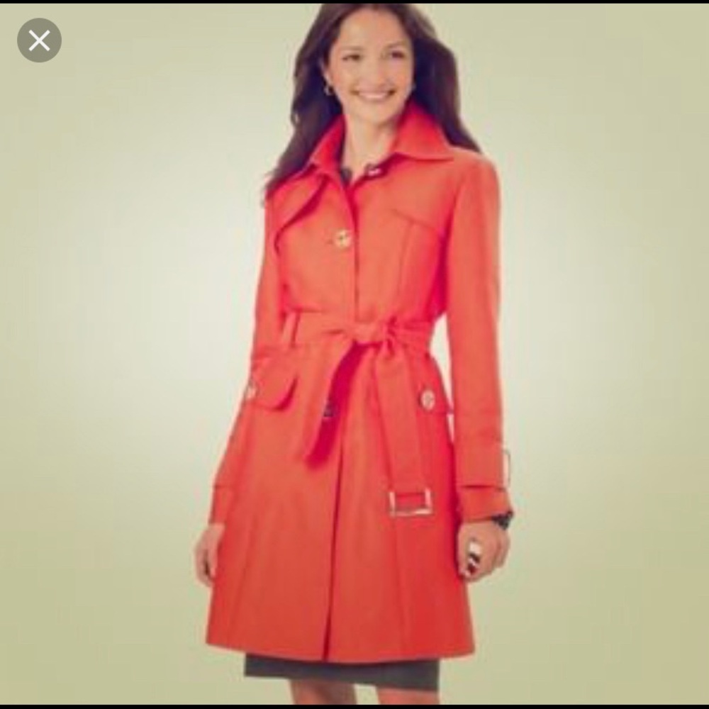 Kenneth Cole Reaction Trench Style Raincoat